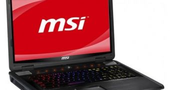 MSI reveals new gaming notebook