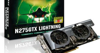 MSI unveils new GTX 275 Lighting graphics card