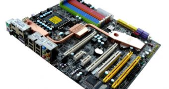 MSI Water-cools a X38 Mainboard
