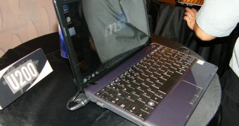 MSI Wind ultraportable laptop, now with AMD power