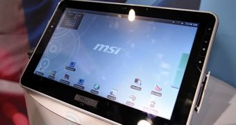 MSI will demo the Slatebook tablet PC at Computex