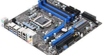 MSI's upcoming P55-based mATX board, dubbed P55M-GD45