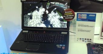 MSI GT70 gaming laptop