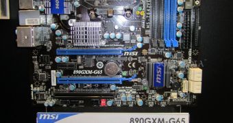 MSI's first 890GX-based motherboard starts selling
