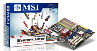 MSI's "Memory Lover" P45-powered motherboard