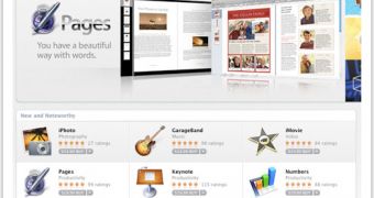 Imagery depicting the upcoming Mac App Store listings for Apple's iLife and iWork suites