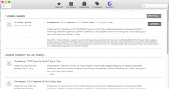 Mac OS X 10.10.3 Public Beta (14D130a)