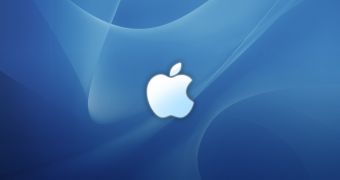 Aqua blue - Apple logo