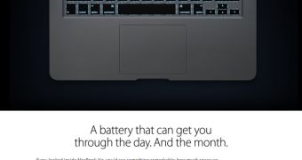 MacBook Air advertised battery life