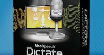 MacSpeech Dictate Legal product box