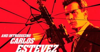 Charlie Sheen stars as the President of the United States in “Machete Kills”
