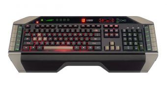 Mad Catz Cyborg Keyboard Boasts amBX Technology