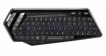 Mad Catz S.T.R.I.K.E. M Wireless Keyboard Can Link to Four PCs/Devices at Once – Pictures