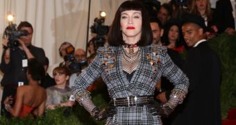 Madonna Leaves the Pants at Home for MET Gala 2013 – Photos