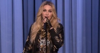 Madonna tries her hand at stand-up comedy during Jimmy Fallon appearance