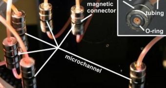 Magnets Can Be Used to Connect Microfluidic Devices