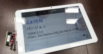Tizen prototype tablet