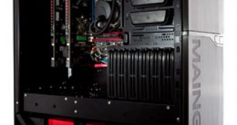 The Maingear Shift desktop system is now available with Intel Core i7 990X CPU