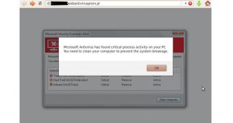 Fake antivirus distributed from hijacked media site from South Africa