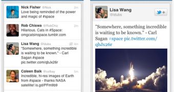 Twitter for iPhone screenshots