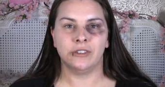 Makeup artist Lauren Luke does PSA to raise awareness on domestic violence