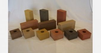 Researchers have developed bricks that look and perform like normal bricks yet are crafted from fly ash, a waste produced by coal-fired power plants.