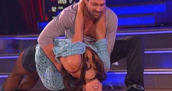 Maksim Chmerkovskiy and Hope Solo dance the Rumba on DWTS
