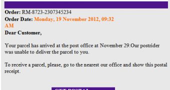Malicious FedEx Postal Receipts Hide Cobra Trojan