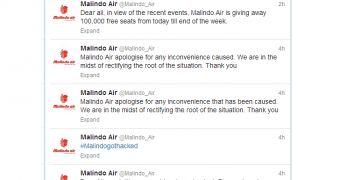 Malindo Air Twitter hacked