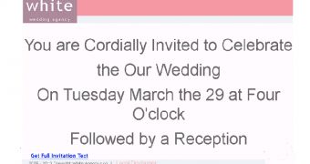 Wedding invitations used to spread malware