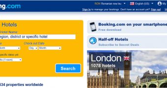Beware of suspicious notifications purporting to come from Booking.com