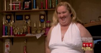 Mama June of Here Comes Honey Boo Boo as Marilyn Monroe in TLC special