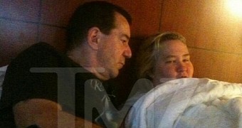 Mama June seen here in bed with molester Mark McDaniel