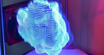 3D printed light painting