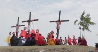 Ruben Enaje has been crucified 27 times