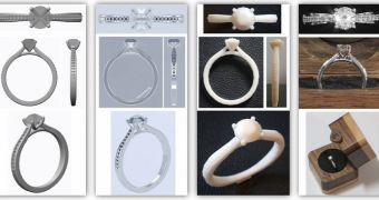 Man uses 3D printing to design wedding ring