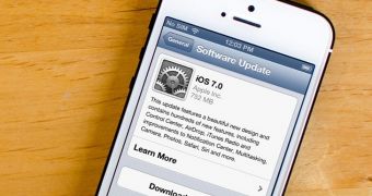 iOS 7 OTA update
