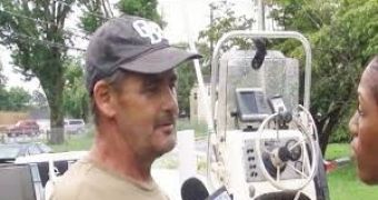 John Franklin Riggs helped his family after their boat overturned