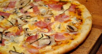 A robber walked away with free pizza after dishing out a sob story