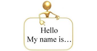 "Hello, my name is..."