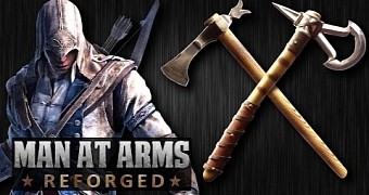 Man at Arms: Reforged Team Creates the Iconic Tomahawk from Assassin's Creed III - Video