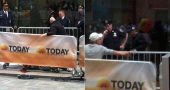 Man with Knife Arrested Outside The Today Show in Rockefeller Plaza
