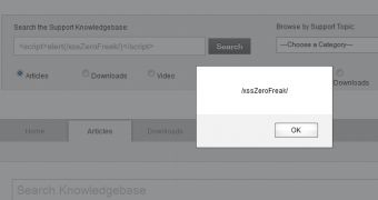 The official Fender site contains an XSS vulnerability