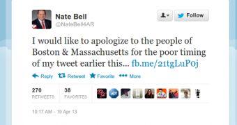 Rep. Nate Bell of Arkansas apologizes for gun control tweet