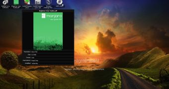 Manjaro Enlightenment Edition 0.8.9.1 RC1 desktop