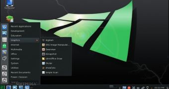 Manjaro KDE 0.8.10 RC1 desktop