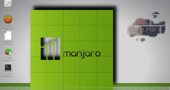 Manjaro LXDE 0.8.9 RC1 desktop