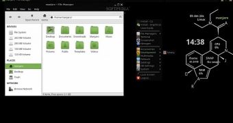 Manjaro Openbox 0.8.11 Preview desktop