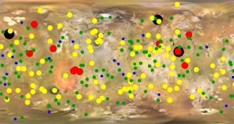 This is the latest map of Io's volcanoes