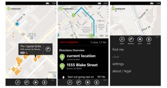 MapQuest for Windows Phone 8